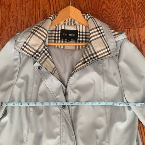 Fen nelli Full Zip Water Resistant Jacket with plaid lining - Picture 11 of 16